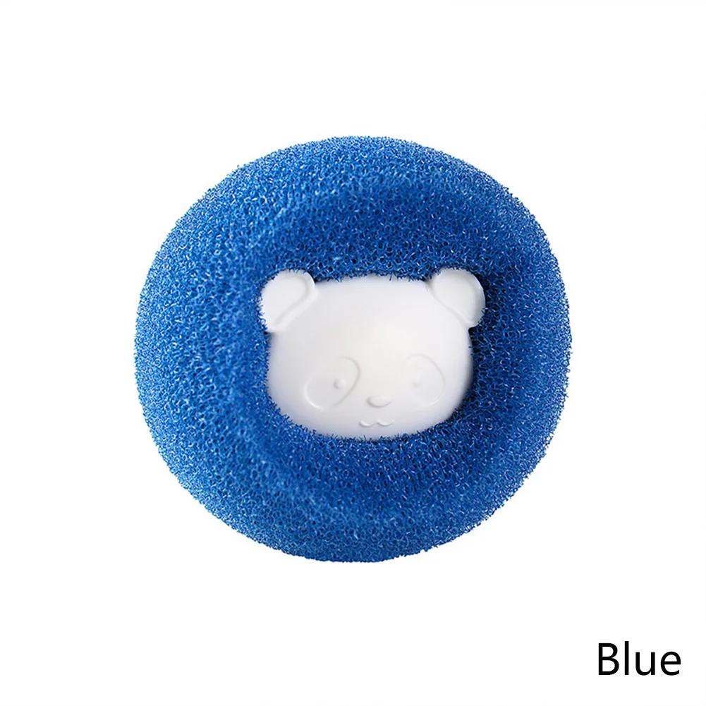 

10 шт. шарики для стирки, для удаления шерсти, для стиральной машины, для чистки одежды домашних животных, сборщики волокон, многоразовые фильтрующие шарики, улавливатели ворса синий