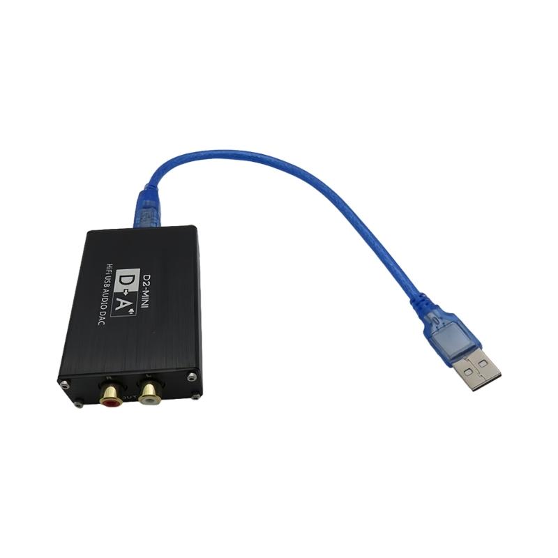 Compactly Plugs and Play Metal USB Decoders Sound Card Delivers Studio Quality Audios for DJs Audiophiles ES9018K2M