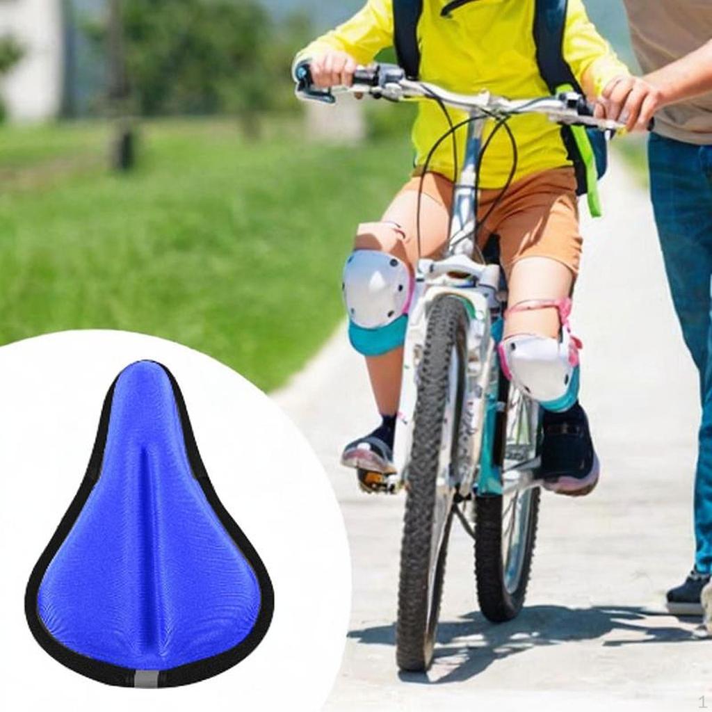 Bicycle Seat Cover for Kids 5.9x8.6inch Easy to Install Saddle Protection