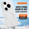 Full-coverage Transparent Magnetic Case for Huawei Pura 80 90 Pro Max 70 Ultra Supports Wireless Charging for Magsafe Cover