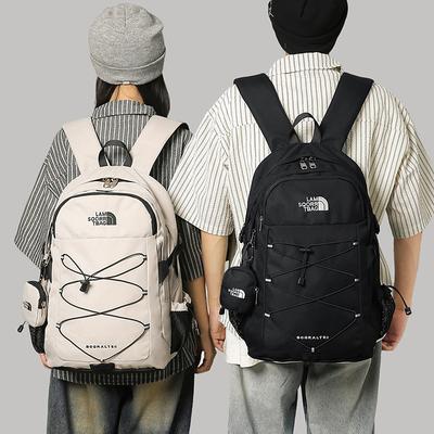 Rucksack mit Kordelzug Unisex Leichtgewichtiger Reise-Rucksack mit großer Kapazität Studenten-Schulranzen mit Münzfach