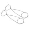 2Pcs Stainless Steel, Jaw Sprders Hanging Pot Hanging Fish Mouth of 2 Other Hook Rack for Cooker Water Bottle