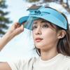 with Cooling Fan Empty Top Hat Solar/USB Charging Beach Sunshade Hat Fashion Sun Hat
