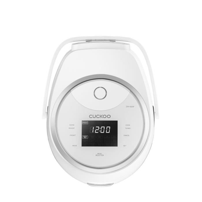 Cuiseur à riz - cuckoo - cr-1020f - 14 programmes - fonction turbo - maintien au chaud