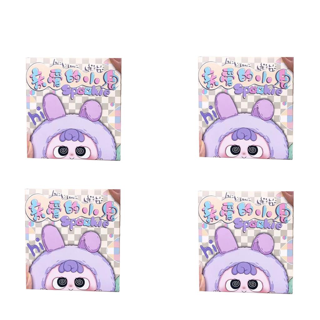 Latest Baby Three Heyme Hi Spookie Series Vinyl Plush Table Ornament Bag Pendant Decoration Trendy Plaything Collect Gift