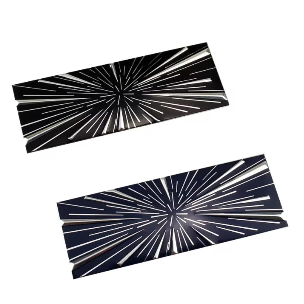 1Pc 3D Aluminum Highland Time Space Tunnel Logo Car Rear Trunk Badge Emblem Decals Sticker