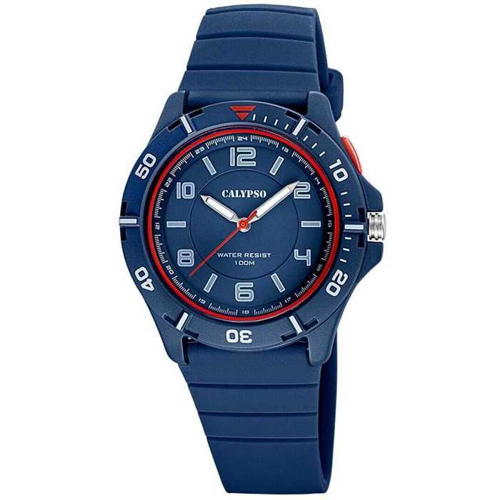 Montre - Plastique Bleu - Calypso - K5857/5