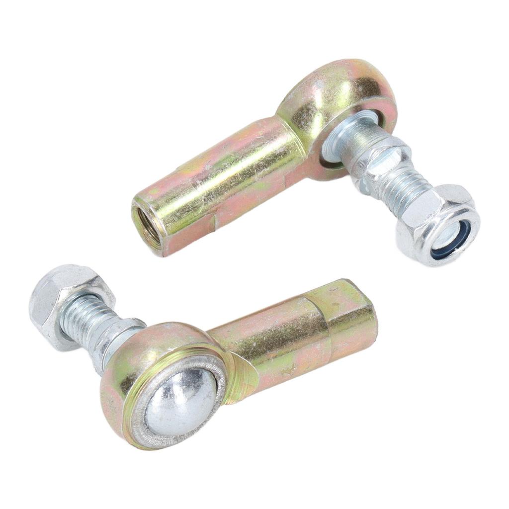 2pcs 8mm Tie Rod End Steel Alloy Universal Ball Joint for 110cc Quad Dirt Bike ATV Go Kart
