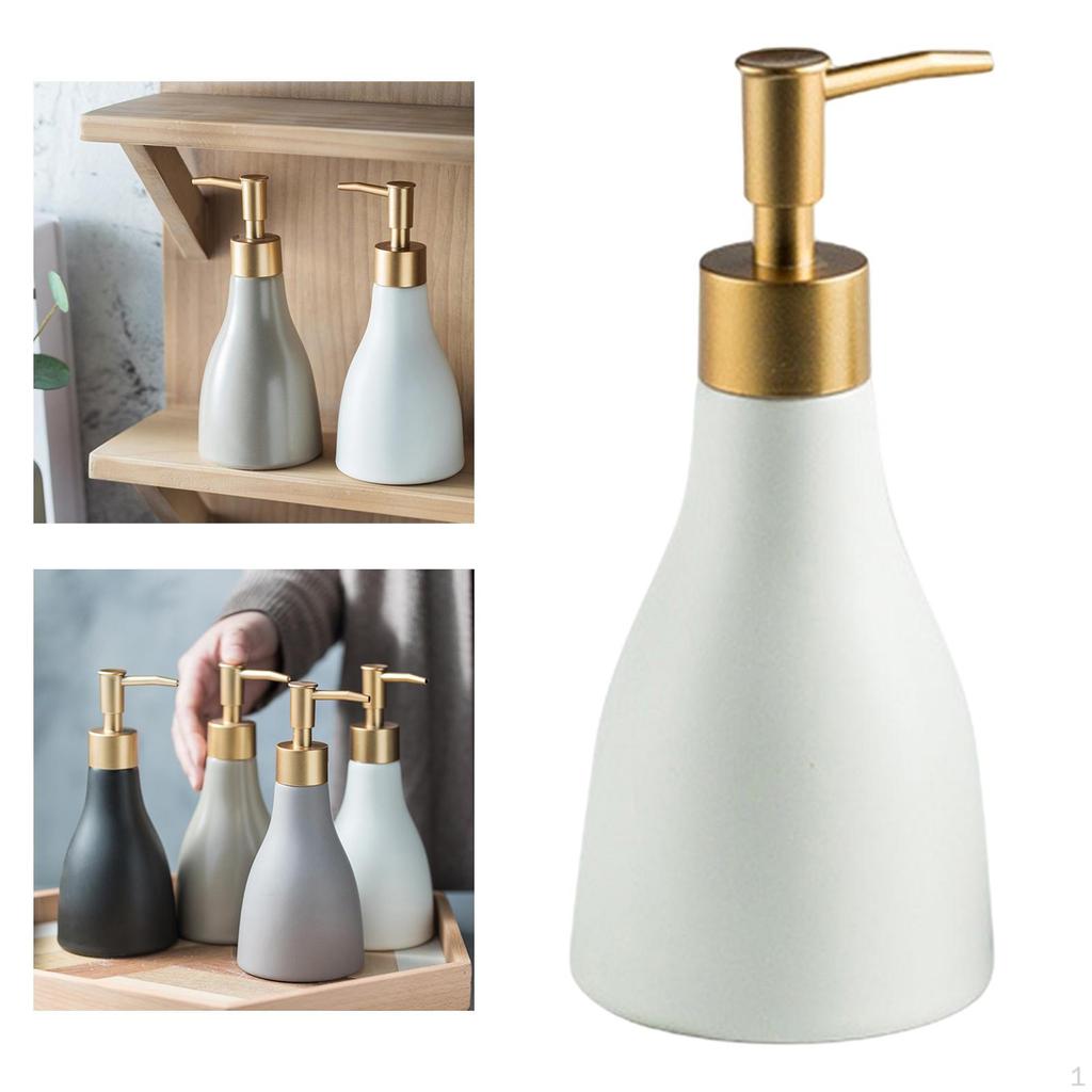 280ml Dispenser Bottle with Refillable for Bathroom Accessories