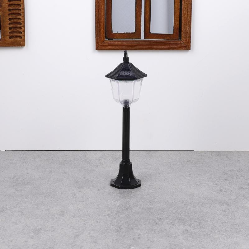 

1/12 Dollhouse Street Lights Model Dollhouse Miniature Park Landscaping Lights Ornaments Doll House Decoration Pretend Play Toys