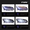 16-17 9.5th Gen Accord LED Headlight Assembly with Daytime Running Lights & Sequential Turn Signals