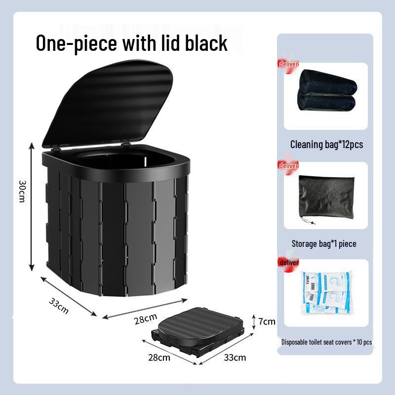 Portable Folding Car Toilet Tent for Camping, Road Trips & Emergencies