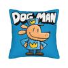 Movie Animation Funny Kid Adventure Pillowcase Printed Fabric Cushion Cover Decorative Dog Man Throw Pillow Case Cover Home