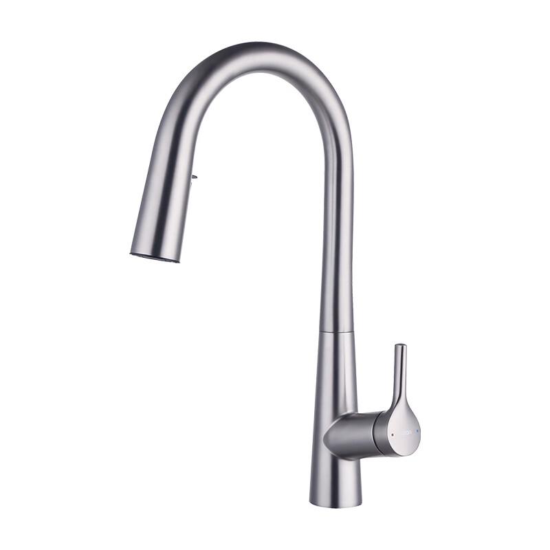 HEGII HMF135-412-SN Pull-Out Kitchen Faucet