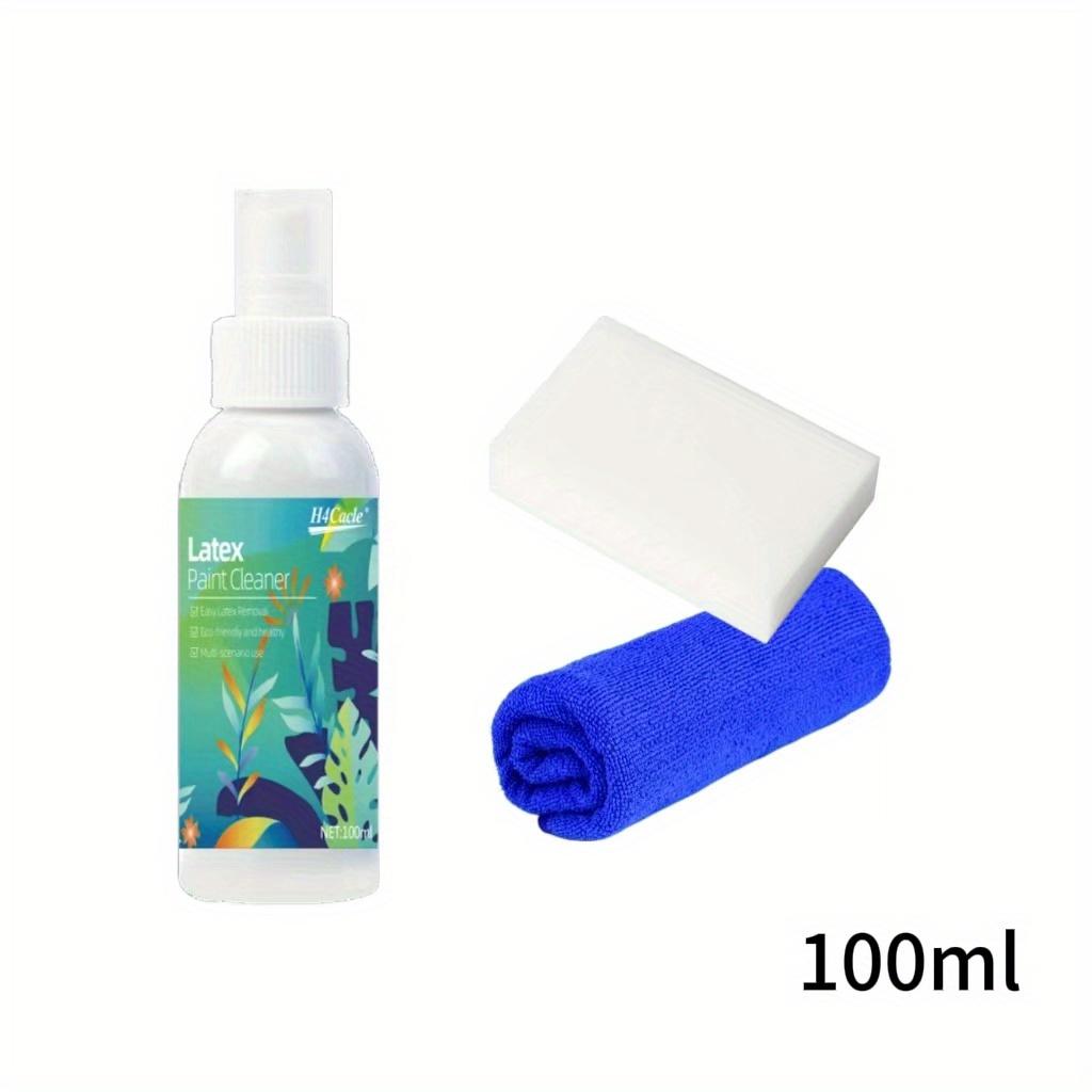 

Очиститель латексной краски Деконтаминант для стен Моющее средство Удалитель шпатлевки в порошке для напольной плитки Средство для удаления остатков при отделке дома 100ml