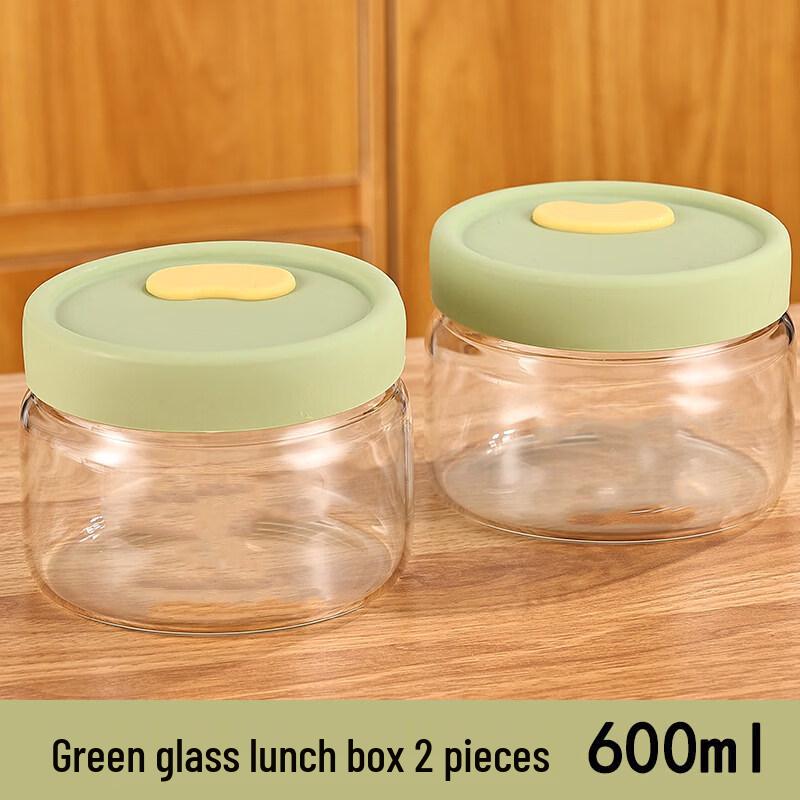 Microwave-Safe Glass Food Storage Container