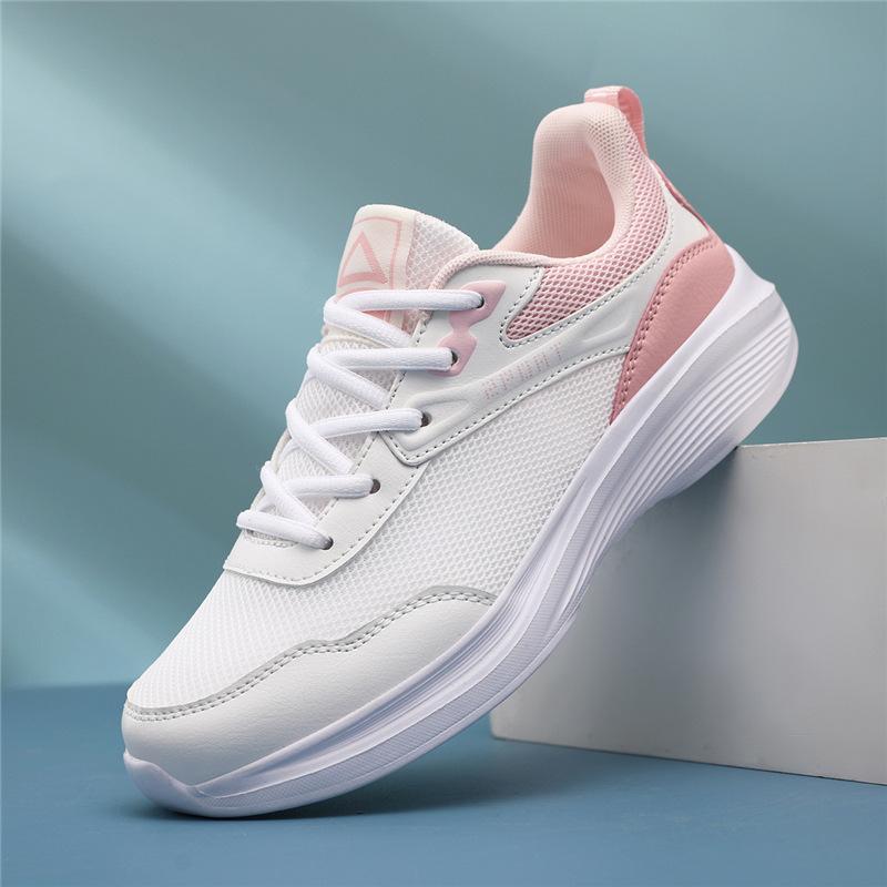 New shoes, sneakers, mesh breathable casual shoes, single shoes, lightweight student running shoes, soft-soled tourist shoes