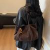 Unterarmtasche, lässige Tragetasche mit großem Fassungsvermögen, modische und schlichte Pendler-Einzelschultertasche