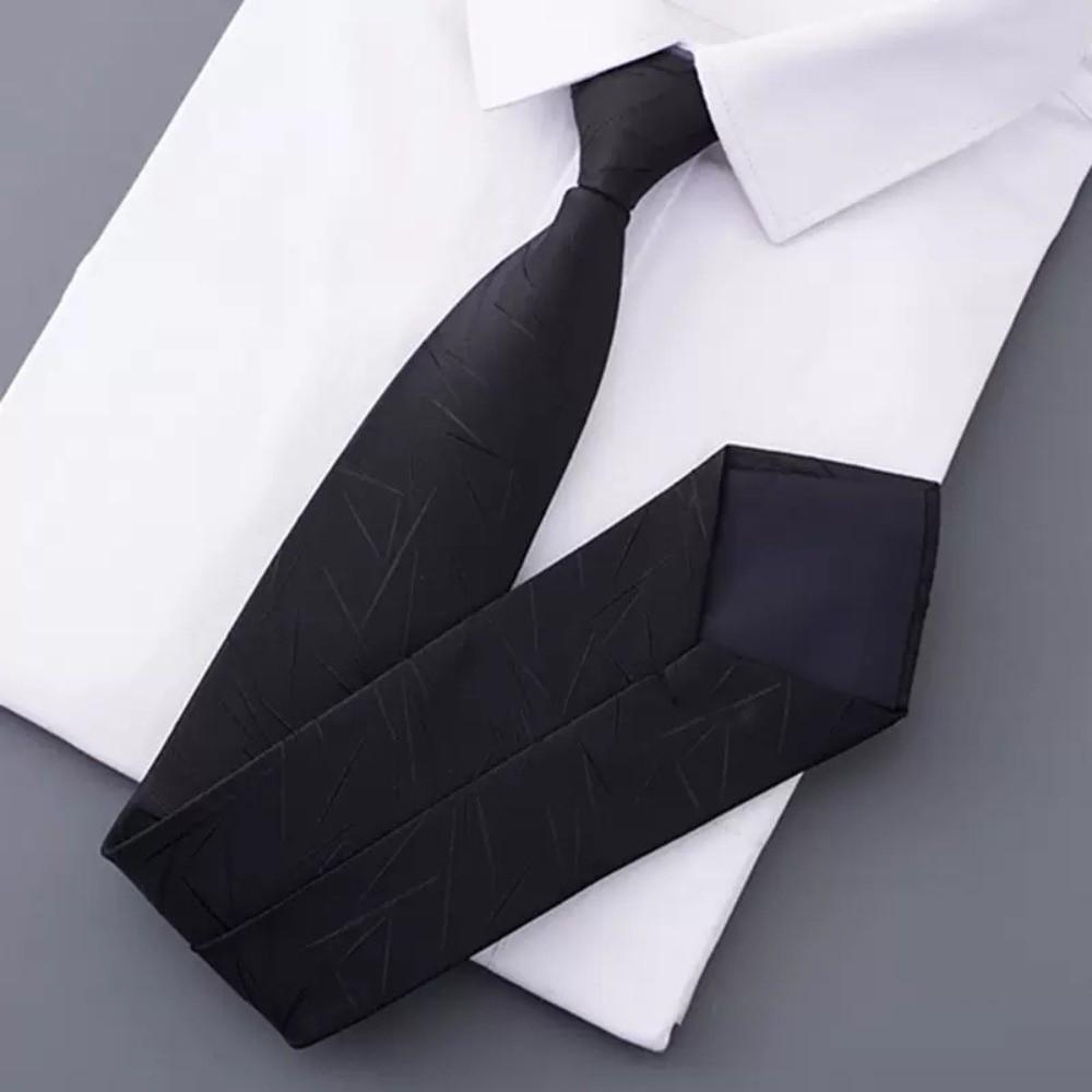 Stripes Men Necktie Floral Retro Cravat Classic Black Necktie Boys