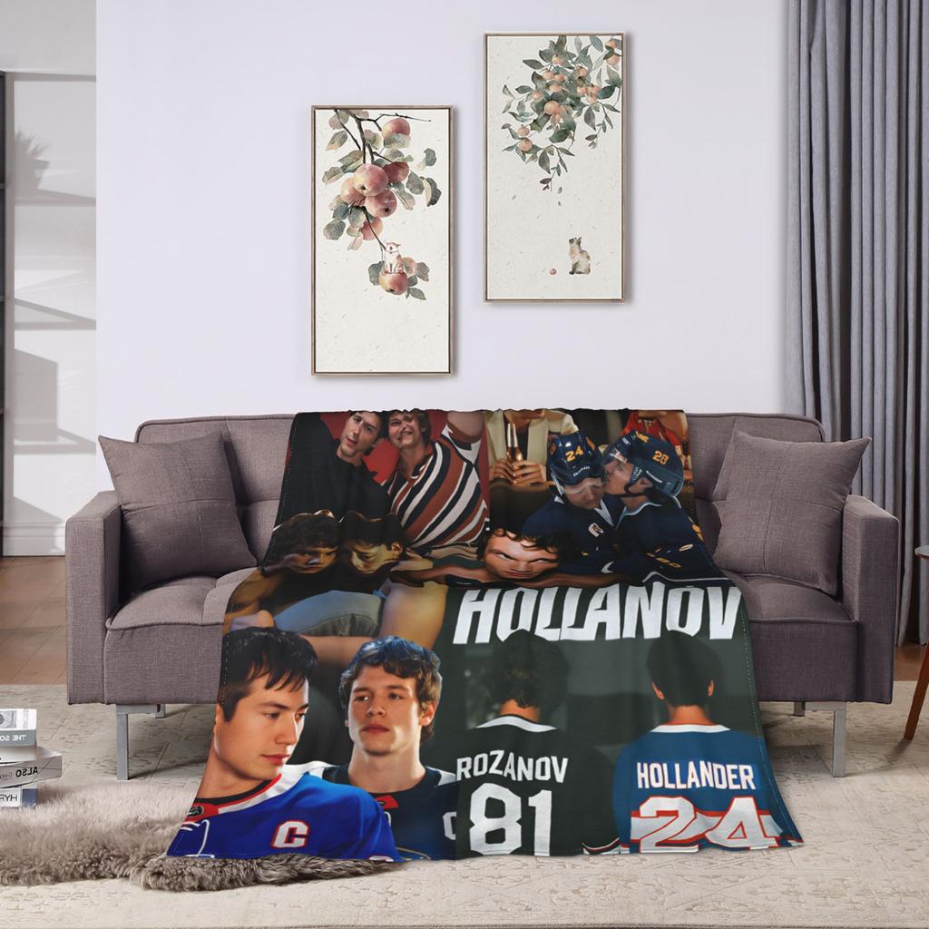 Heated Rivalry Blanket Airplane Travel Flannel Throw Blanket For Couch Chair Warm Soft Quality Bedspread Gift Idea