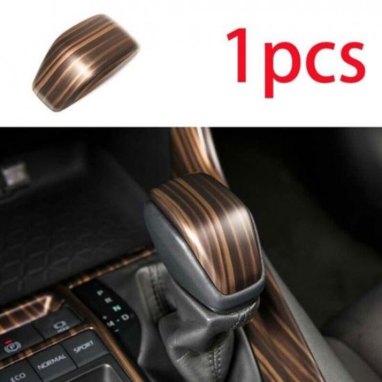 For Toyota RAV4 - 1PCS Cover Trim Inner Gear Shift Knob Decor Wood Grain
