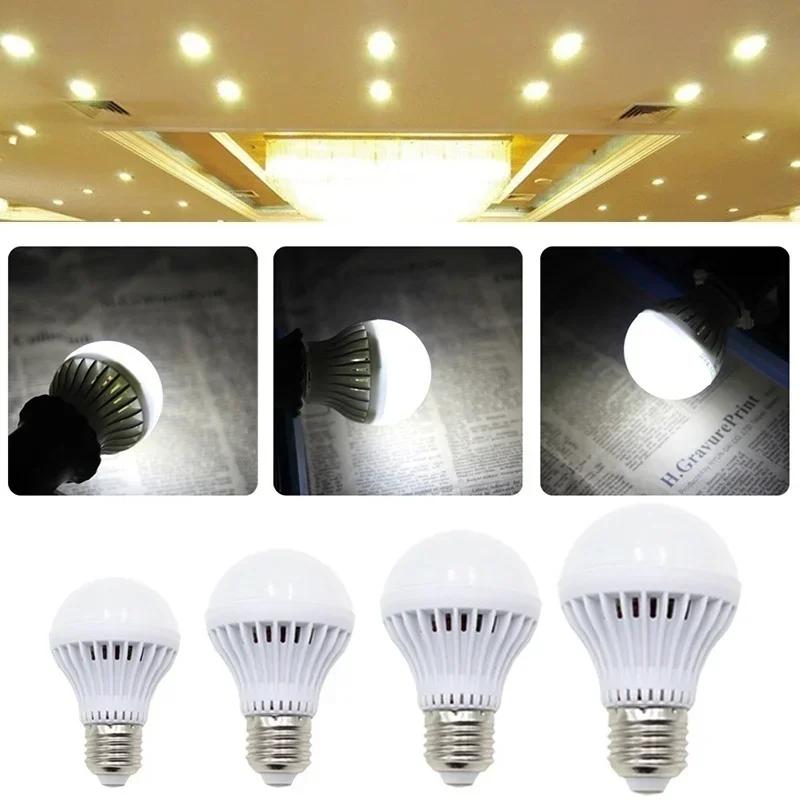 Intelligent Led Voice Control Light Control Light Bulb Pir Infrared Human Body Sensor Light Corridor Radar Sensor Bulb