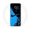 Case for Samsung Galaxy S6 Edge Nike Logo Blue and Black