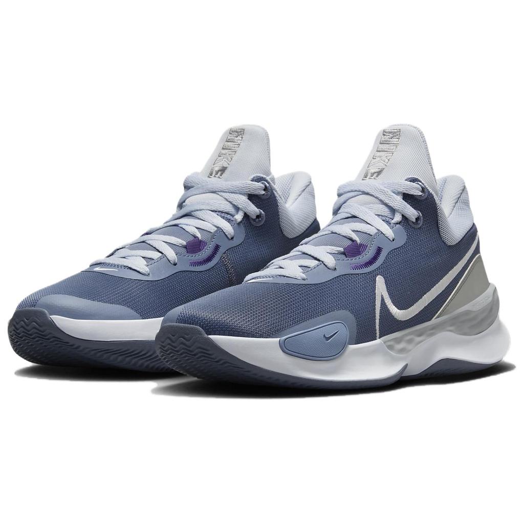 Nike Renew Elevate 3 Kényelmes Sokoldalú Ütéscsillapítás Csúszásmentes Alacsony Szárú Női Kosárlabda Cipő Kék DD9304-010