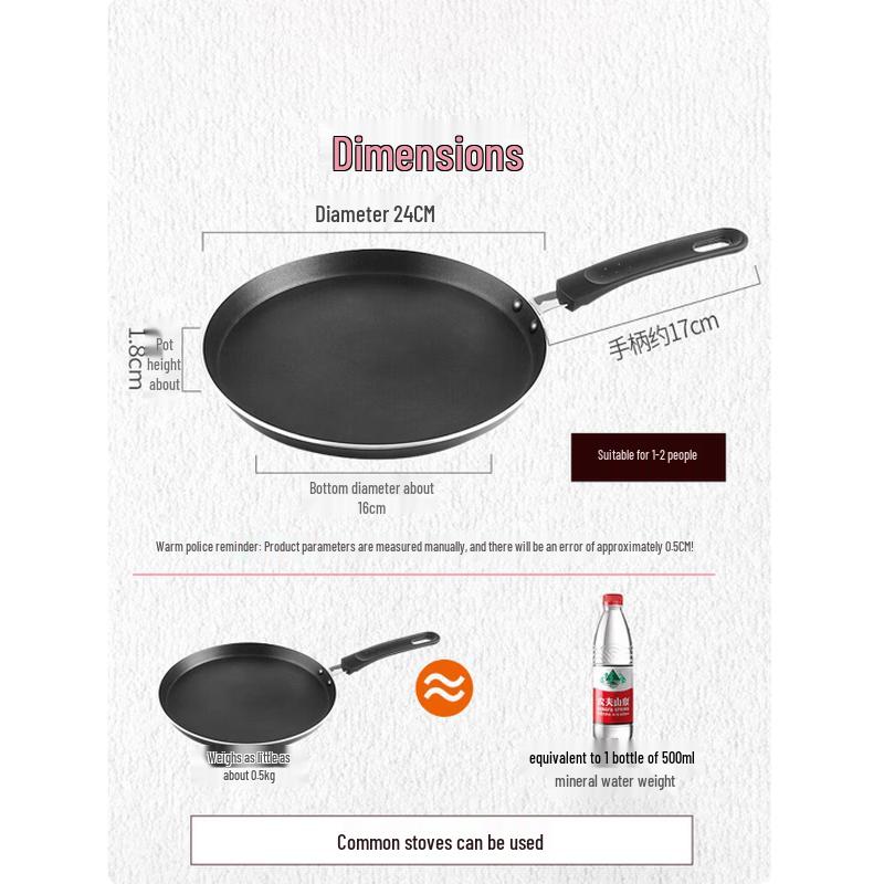 

Cooker King 24cm Non-Stick Frying Pan