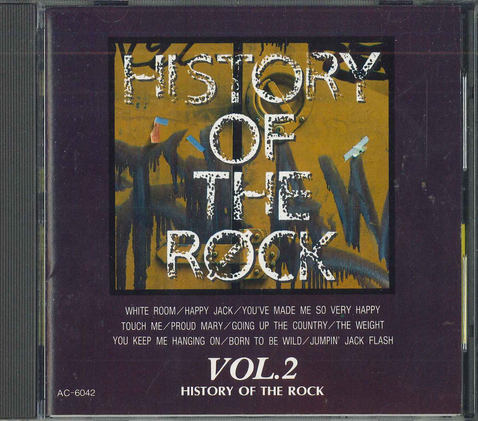 

CD РАЗНЫЕ ИСПОЛНИТЕЛИ - История рока Том 2 AC6042 CTA Япония Оби Рок Б/У