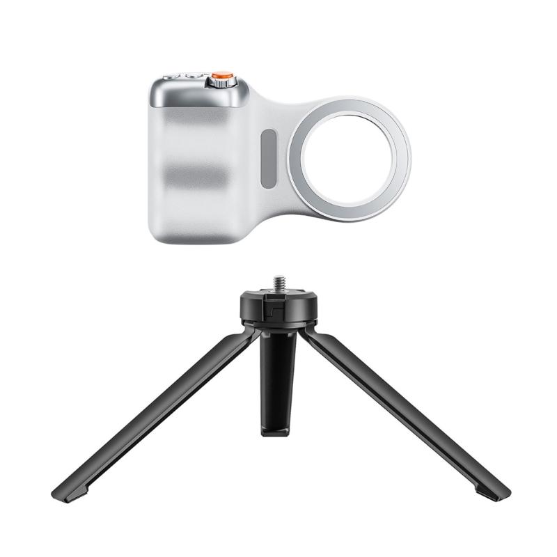 

Fun Shot Magnetic Phone Camera Grip Magnetic Selfies Light For Phone Creator for Selfies Photography Zoom Calls Video білий