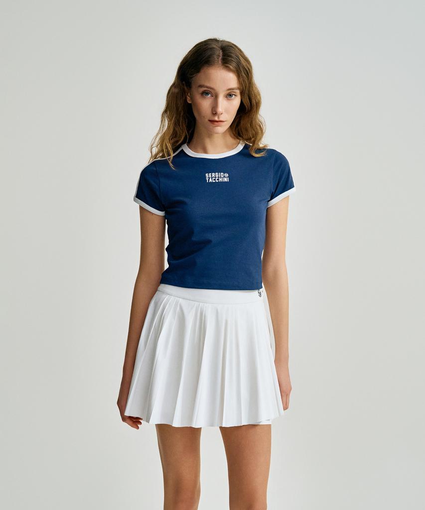 SERGIO TACCHINI W Cool Match Ringer Short Sleeve T-Shirt