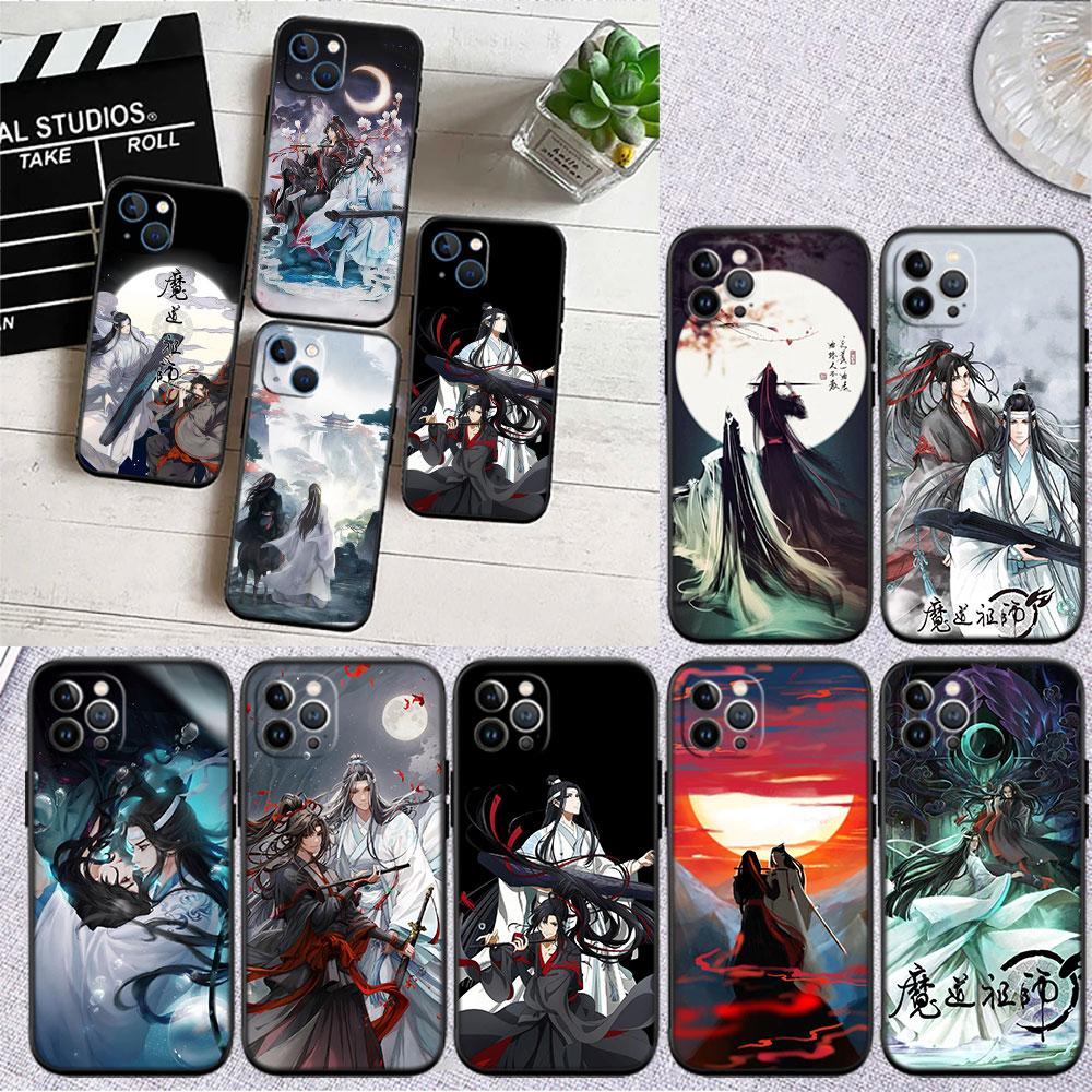 LO64 Mo Dao Zu Shi Soft Shell Phone Case for Redmi Note 13 14 Pro+ Plus A3 A3X 13X 13C 13R 14S 14C 14R