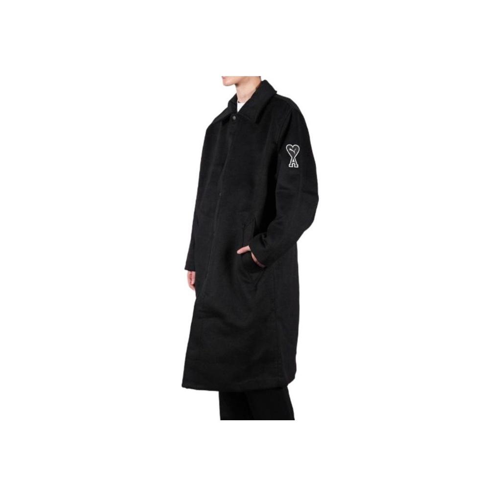 Puma X Ami Coat Black Unisex Streetwear 535997-01