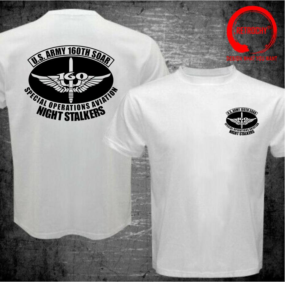 Us Army Airborne 160th Soar Nightstalkers Tshirt Stylish Fashion Cotton Streetwear Hip Hop Unisexs T Shirt Unisex Plus Size S5xl