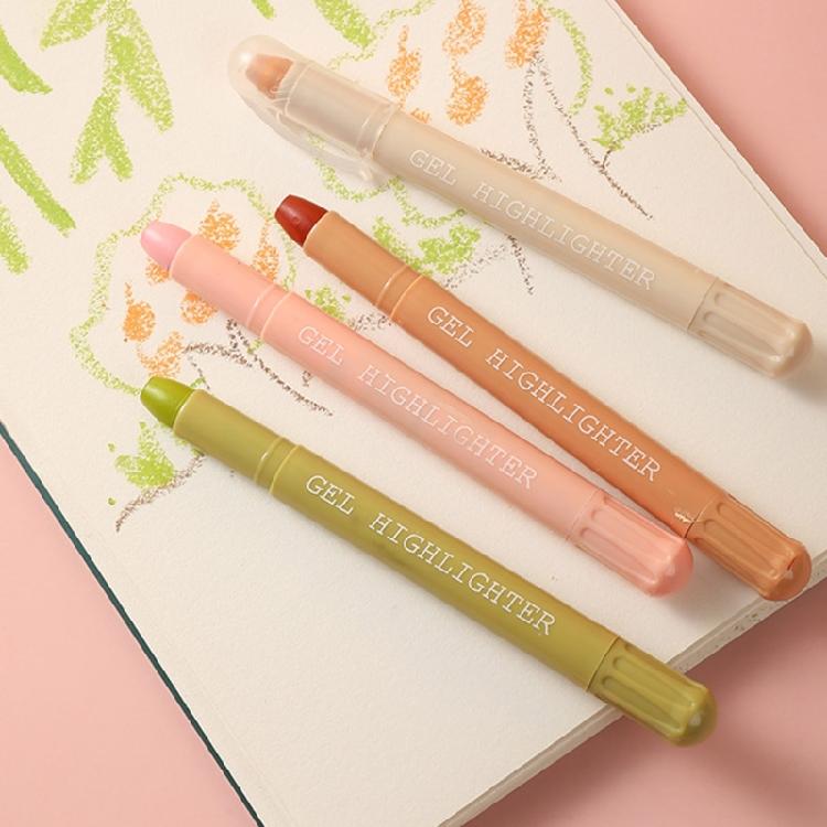 8x Multifunctional Highlighters Set Aesthetic Highlighter Marker Fluorescent Pen Bible Marker Pen for Student