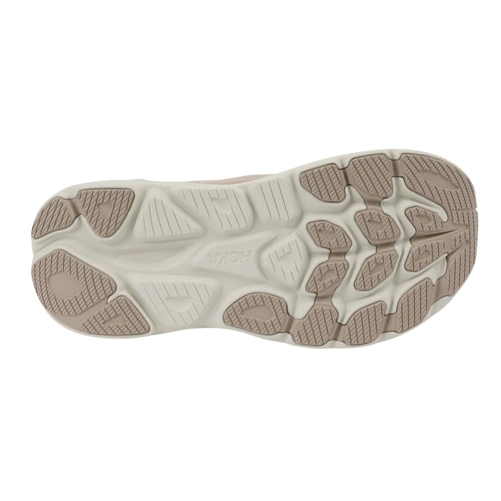 HOKA Clifton 10 Wide Running Beige Size Shoes, (1162032-RNN), Men's 30.0