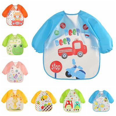 Bavoir Imperméable Anti-salissure pour Bébé 0-3 Ans Chiffons d'Épaule pour l'Alimentation Anti-saleté Bébé Mange