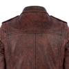 M65 Hunting Vintage Red Brown Genuine Leather Jacket Men Soft Real Cowhide Black Winter Coat Biker Jacket
