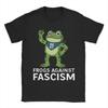 Portland Frog FROGS Male  Vintage 100%Cotton T Shirts Beach Crew Neck Harajuku Tee Shirt Custom Logo Big Size Tops