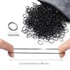 1000Pcs Colorful Elastic Hair Bands for Girl Scrunchie Rubber Band Ponytail Holder Kids Hair Accessories Baby Hair Ties