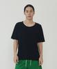 ANALOG MOOD Crew Neck Short Sleeve T-Shirt (Black)