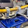 Aluminum Handlebar Riser Kit BMW R1300GS Motorcycle Height Adjustable Stem Extension Upright Riding Position