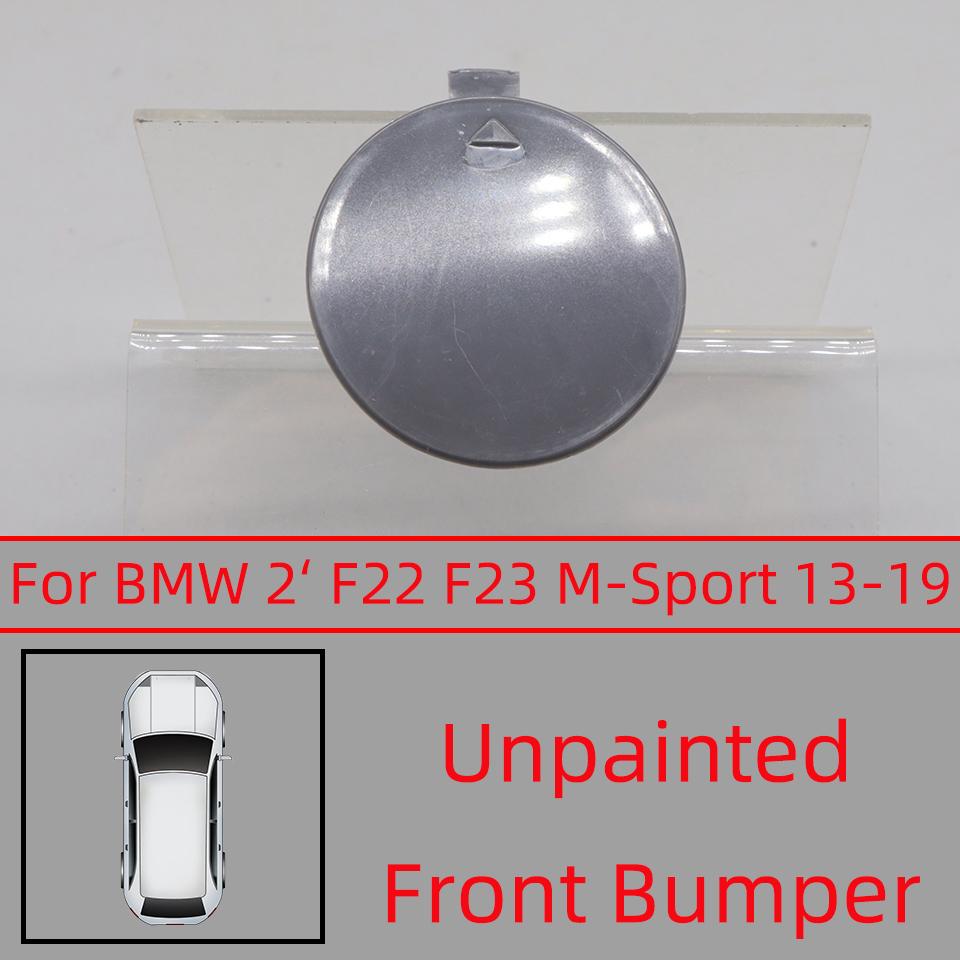 

Bumper Towing Hook Cover Cap For BMW 2 Series F22 Lci F23 M-Sport 2013 2019 Hauling Trailer Shell Bumper Decoration Lid Painted