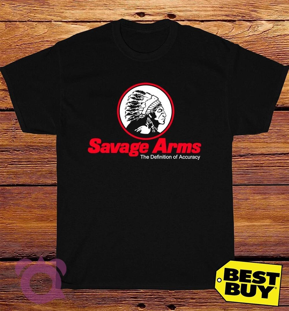 New Tshirt Savage Arms Logo American Funny T-Shirt Size S to 5XL XXL