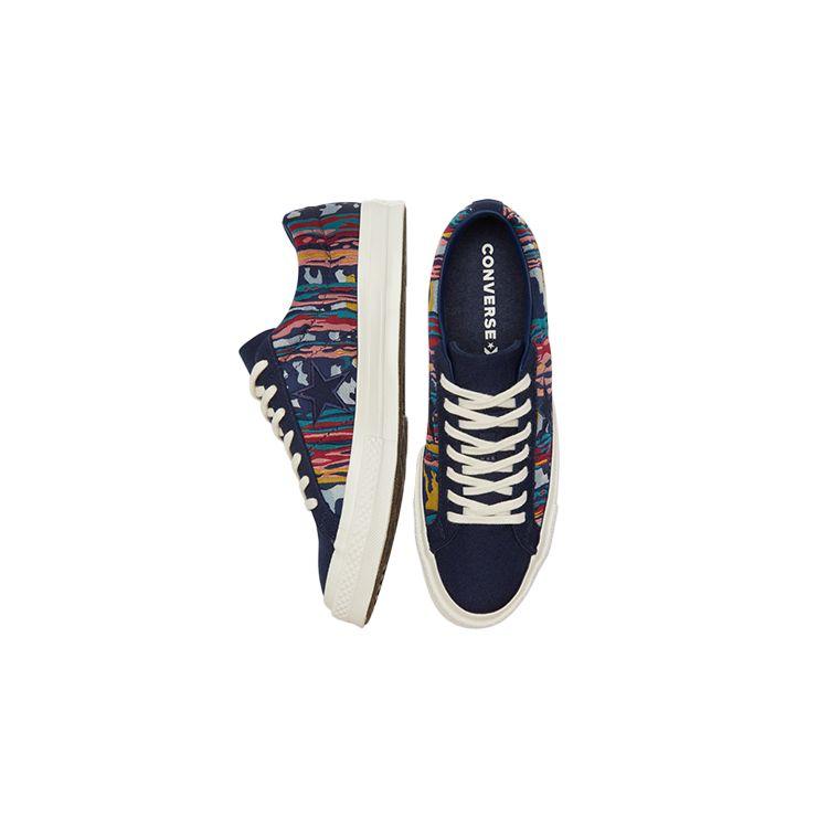 Converse One Star Low The Great Outdoors - Кроссовки унисекс Midnight Navy Blue Multi — фото 5