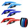 1 Pair Universal Motorcycle Winglet Aerodynamic Spoiler Dynamic Wing Decoration Sticker For Motorcycles E-bikes Scooters Etc