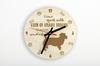 Glen of Imaal Terrier, Irish Glen of Imaal Terrier - clock with dog, wooden clock with engraving, personalised clock by Art-Dog