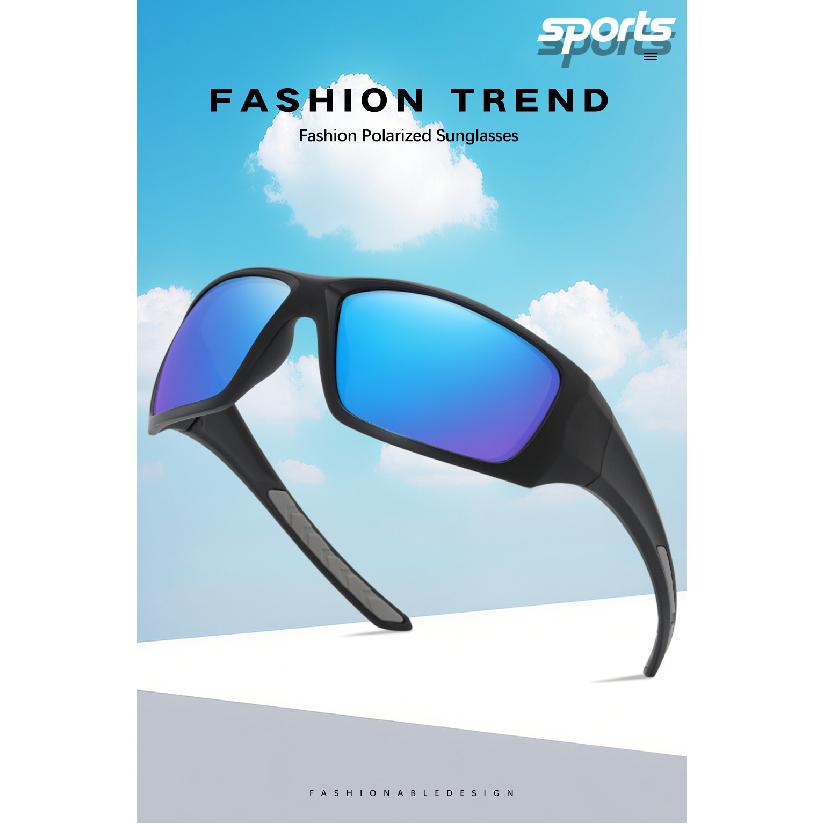 Polarized outdoor sunglasses, colorful sports sunglasses, UV protection, cycling sunglasses