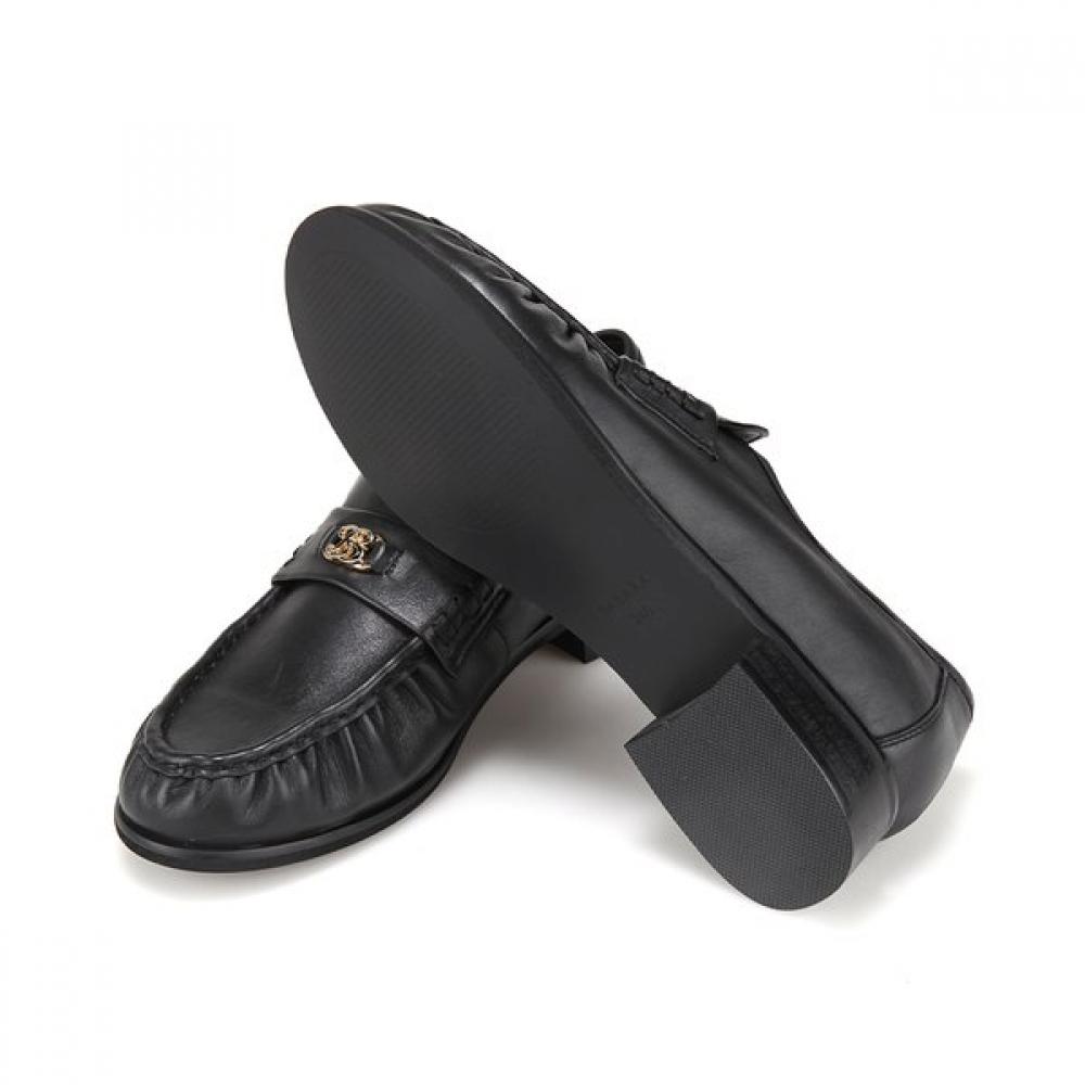 BARBARA Decorative Point Luxury Basic Loafers 3cm Bbj535